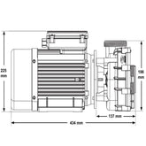 Maelstrom 2 speed 3HP Gecko Pump (0800-200001)